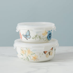 Butterfly Meadow Small Round Container