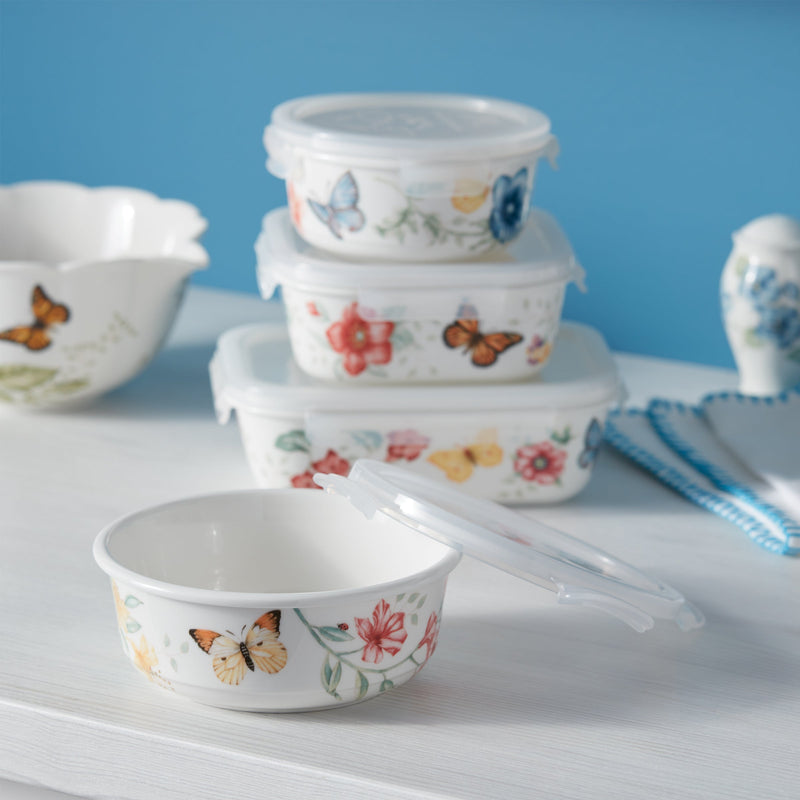 Butterfly Meadow Square Container
