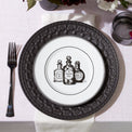 Vintage Halloween 4-Piece Dessert Plate Set