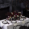 Vintage Halloween 4-Piece Dessert Plate Set