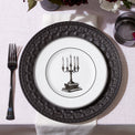 Vintage Halloween 4-Piece Dessert Plate Set