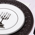Vintage Halloween 4-Piece Dessert Plate Set