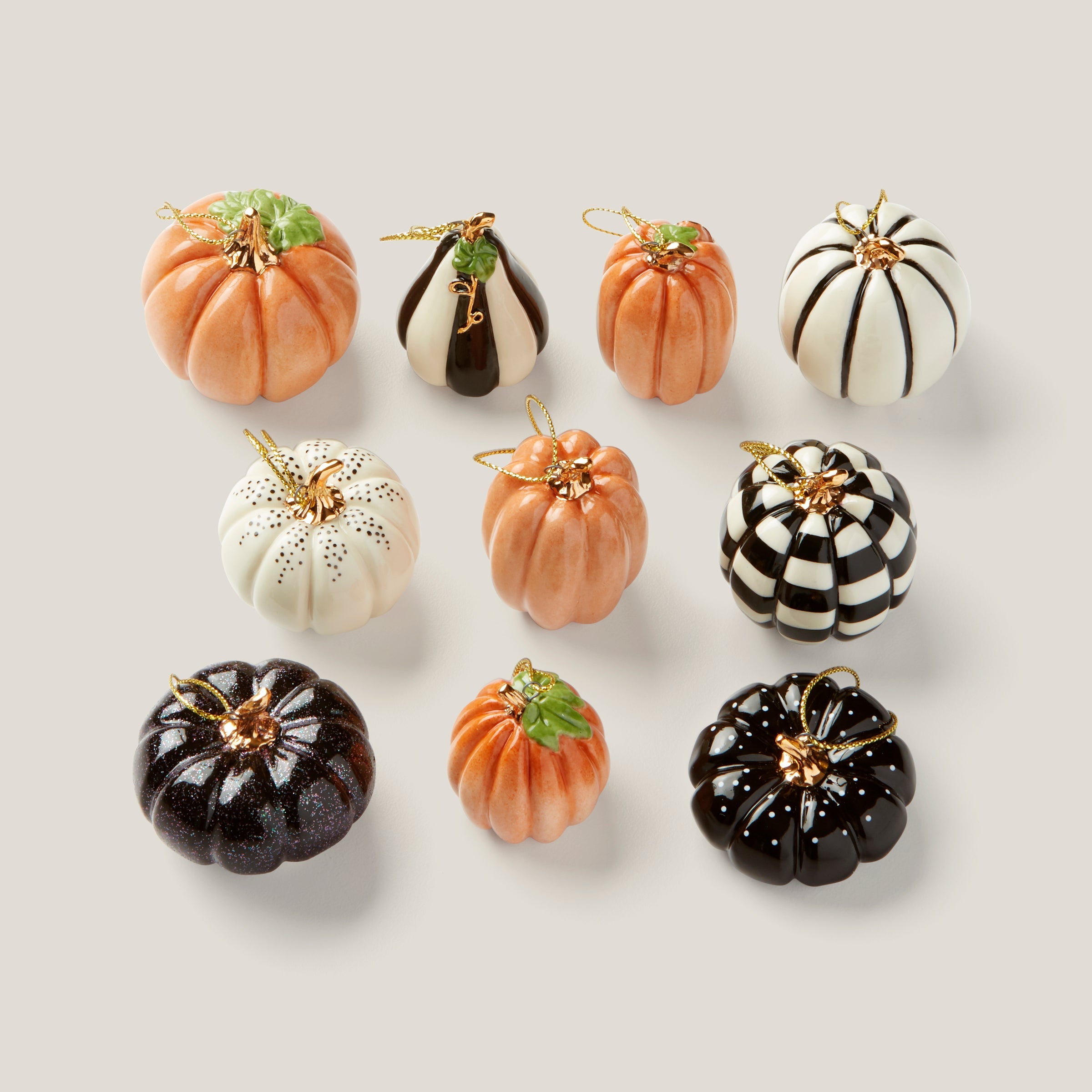 Pumpkin 10-Piece Mini Ornament Set – Lenox Corporation