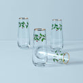 Holiday Stemless 4-Piece Flute Set