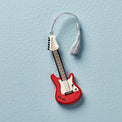 Personalized Retro Guitar Ornament