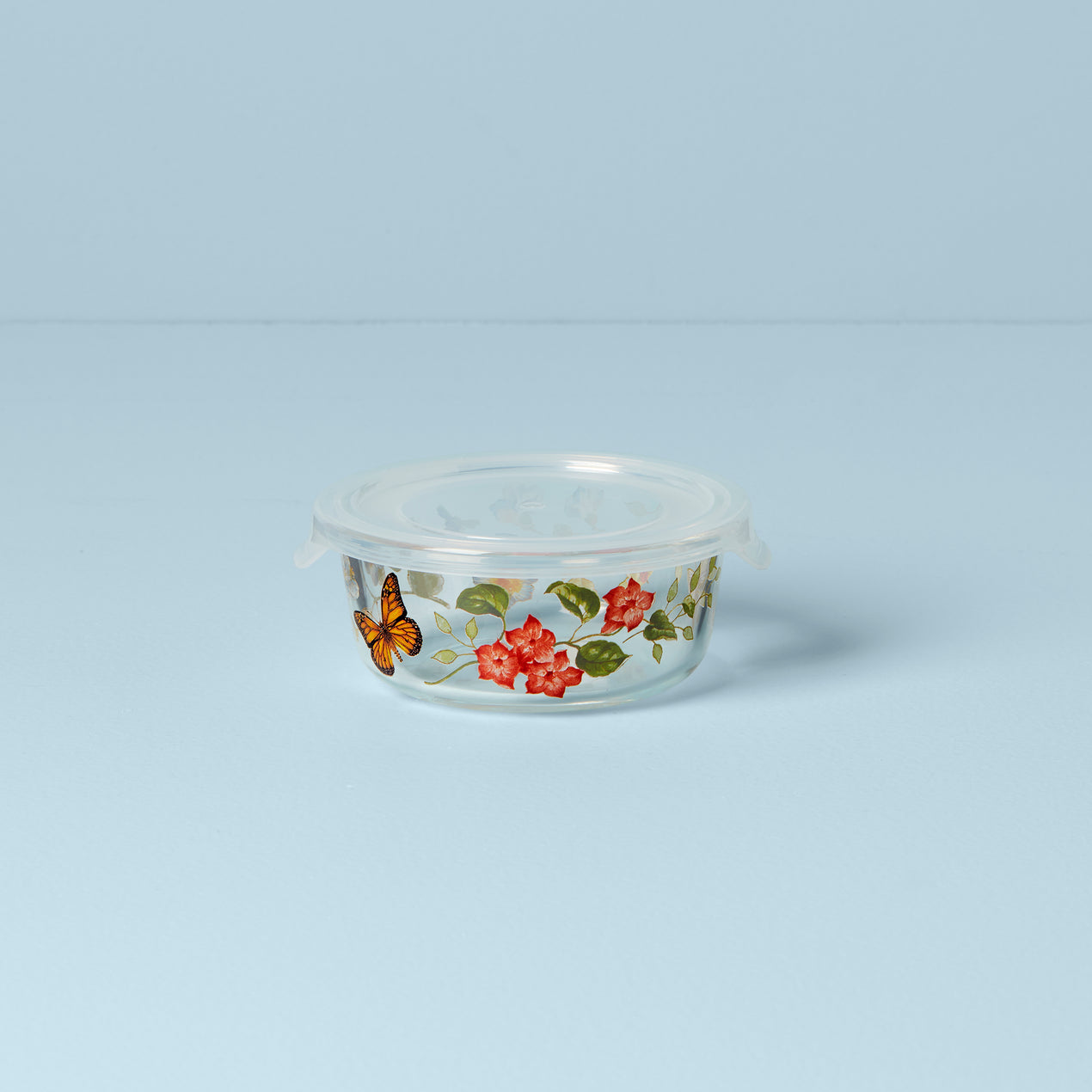 Butterfly Meadow Small Glass Food Container