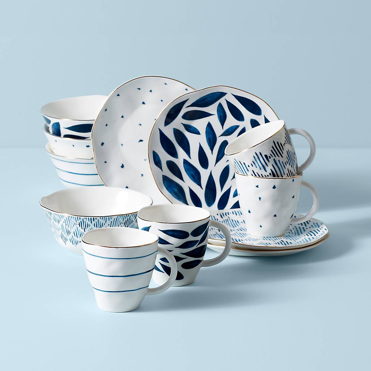 Blue Bay 12-Piece Dessert Set - Main Image