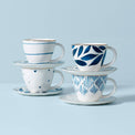 Blue Bay&#8482; 8-Piece Espresso Cup & Saucer Set