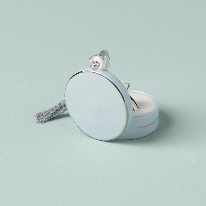 Personalized Together Forever Ring Box Ornament