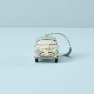 Personalized Just Married Car Ornament