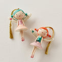 Personalized Forever Friends Fairy 2-Piece Ornament Set