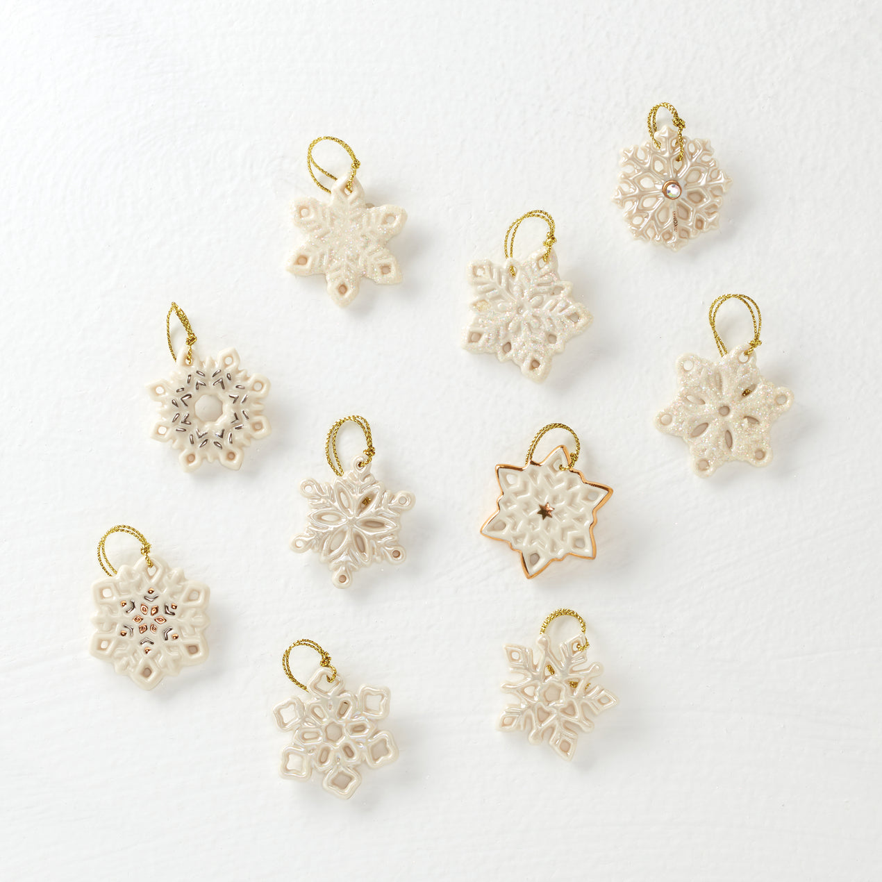 Mini Snowflake Ornaments~Set of 5 – Personalize It!
