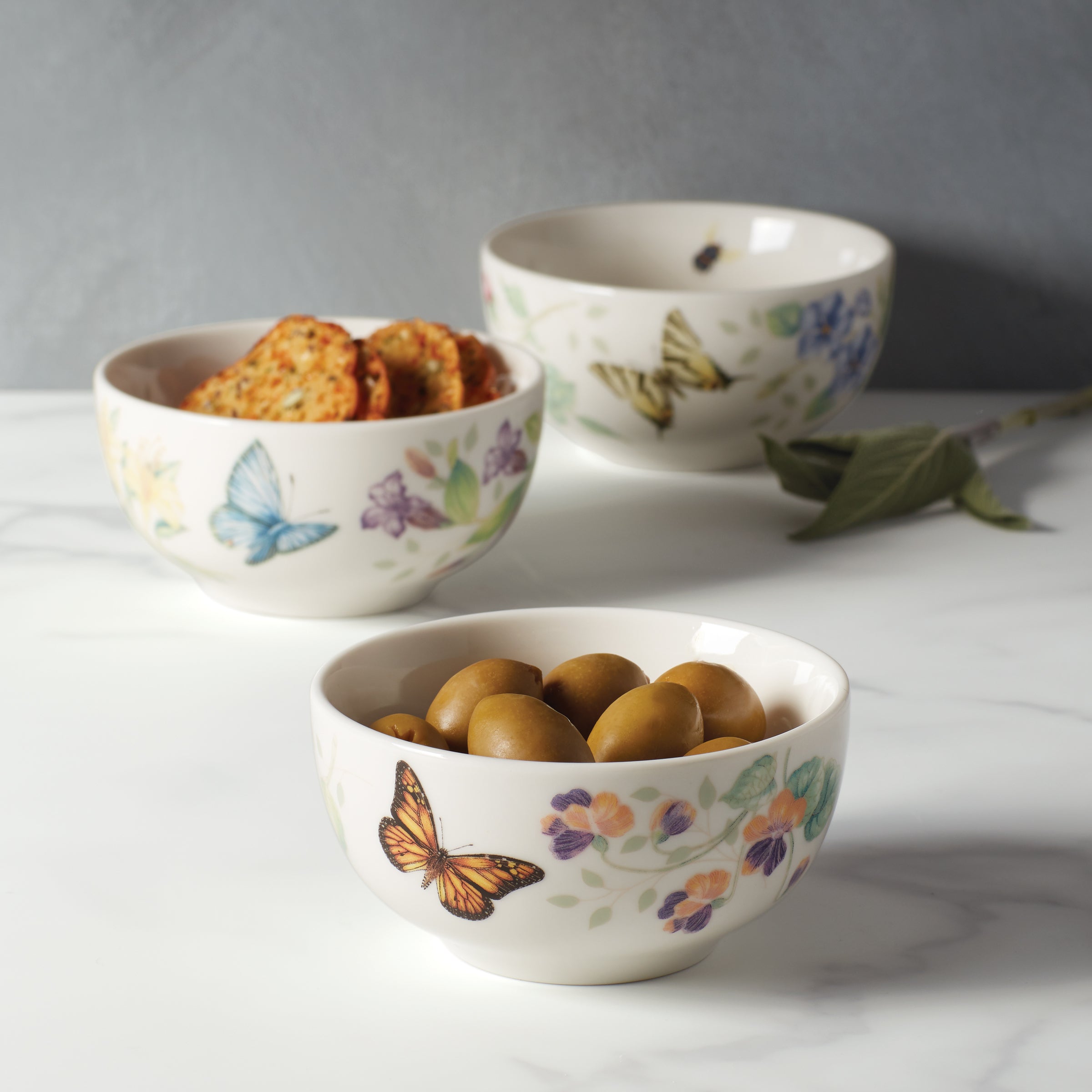 Butterfly Meadow Mini Bowls, Set of 3 – Lenox Corporation
