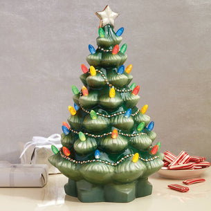 Treasured Traditions Green Lit Tree