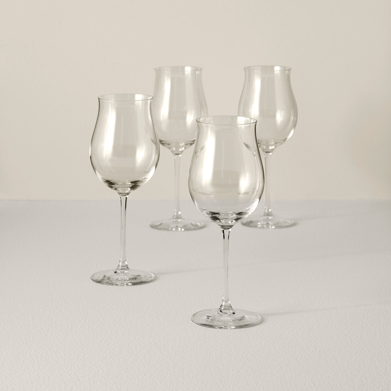 Personalized Crystal flared glasses - Great Wedding Party Gift