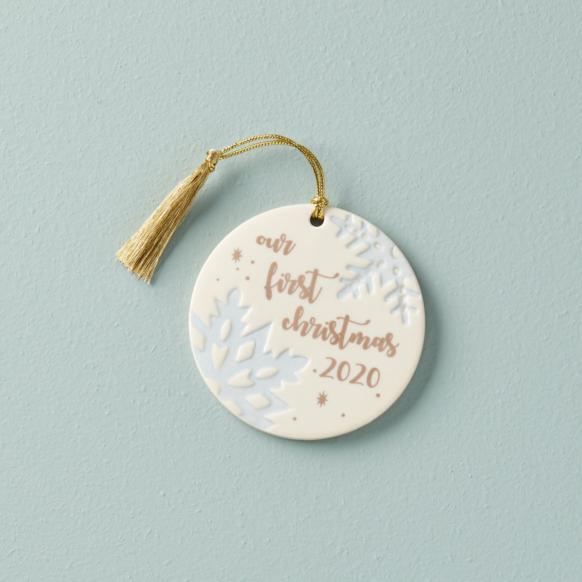Lenox 2020 Our First Christmas Ornament