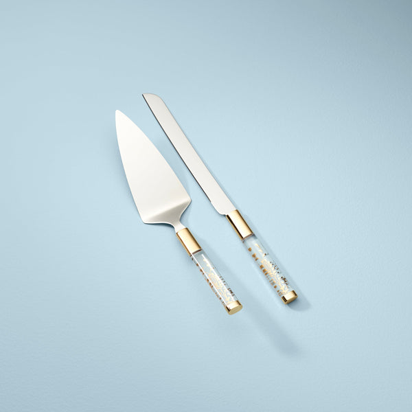 Opal Innocence 2-Piece Cake Knife & Server Set – Lenox Corporation