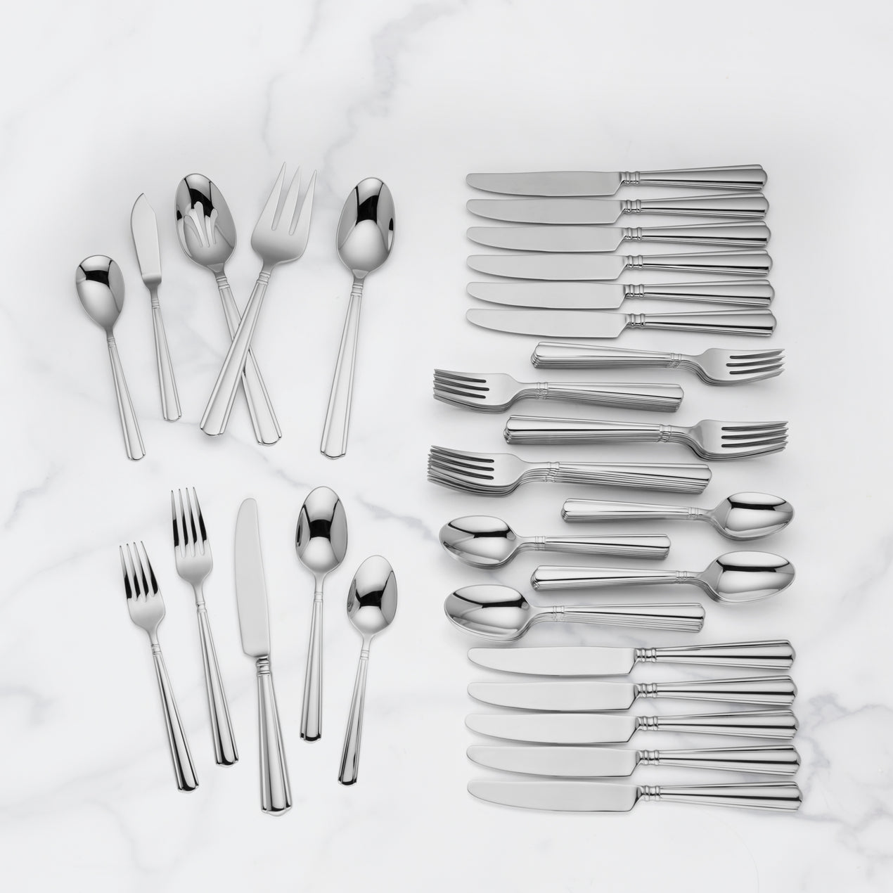 Amber Hill 65 Piece Flatware Set – Lenox Corporation