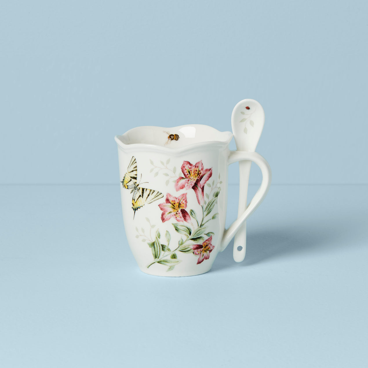 Butterfly Meadow Mug Spoon Lenox Corporation