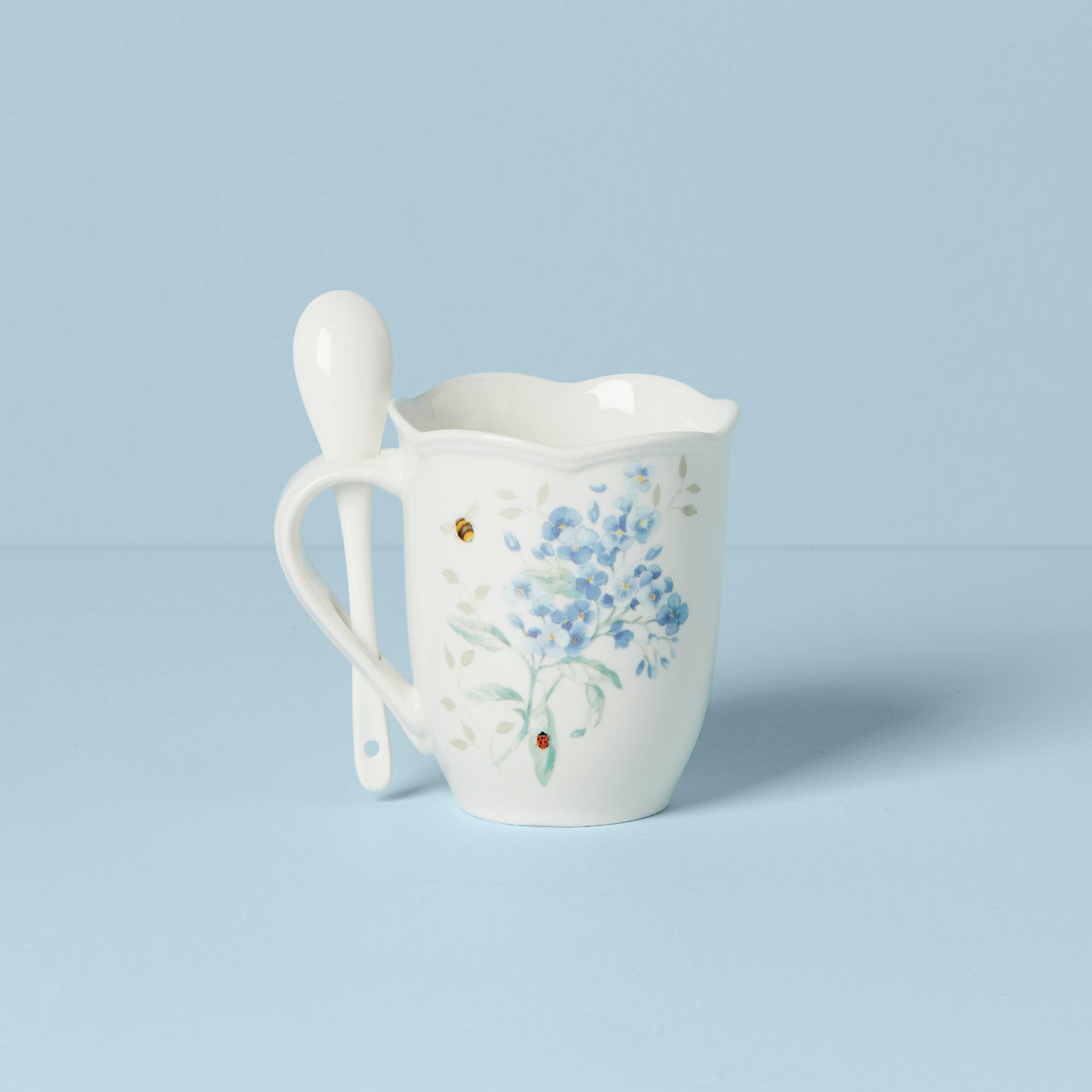 Personalised Name Lilac Floral Travel Mug Coffee Mug Tea Mug Hot Drink Cup  