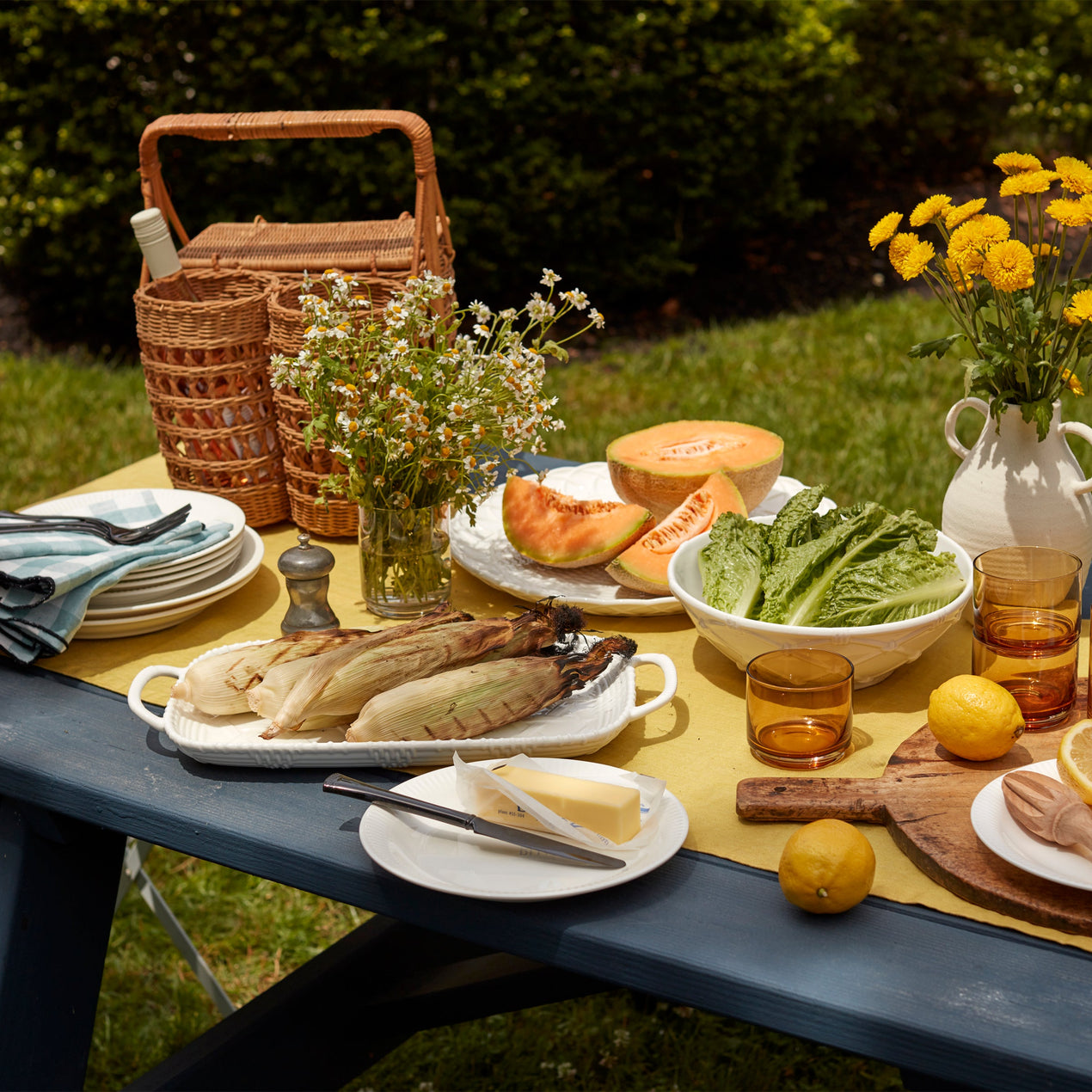 Profile White Dinner Plates - Set of 4