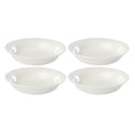 Profile White Porcelain 4-Piece Pasta Bowl Set