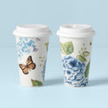 Butterfly Meadow 2-Piece Thermal Travel Mug Set