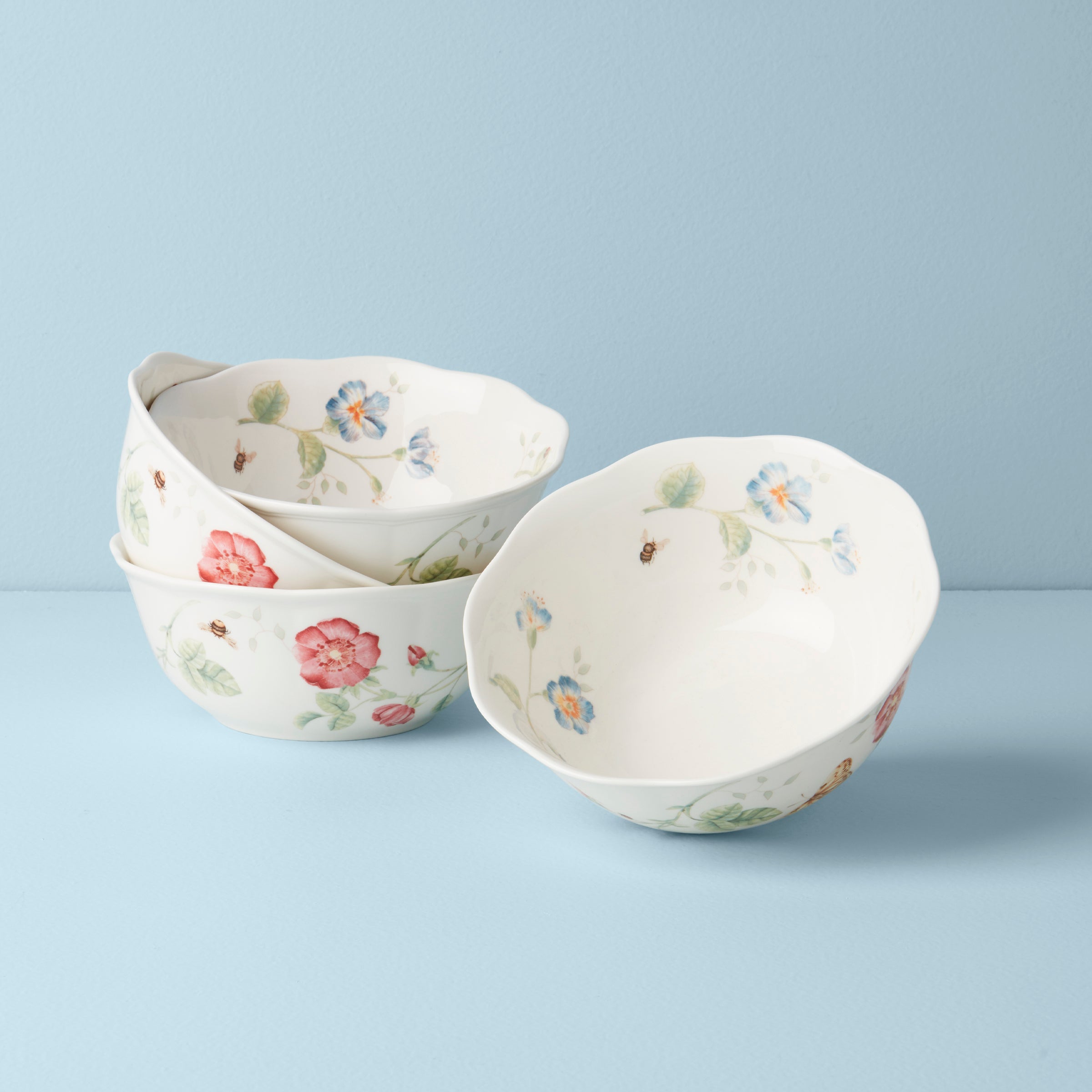 Butterfly Meadow 4-Piece Large All-Purpose Bowls – Lenox Corporation