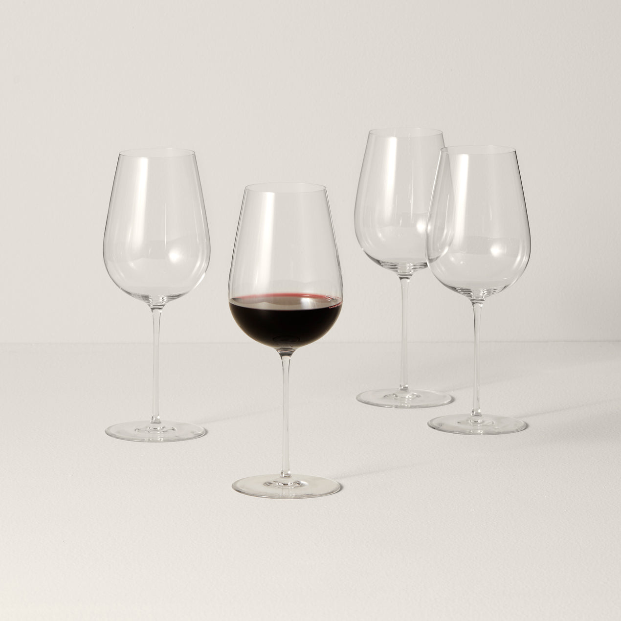 Set of 8, 12 Ounce] All-Purpose Wine Glasses, Lead Free, Classic