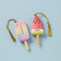 Personalized Forever Friends Popsicle 2-Piece Ornament Set