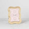 South Street Gold 5x7 Wavy Photo Frame