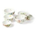 Butterfly Meadow Luna 8-Piece Nesting Dinnerware Set