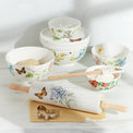 Butterfly Meadow Luna 8-Piece Nesting Dinnerware Set