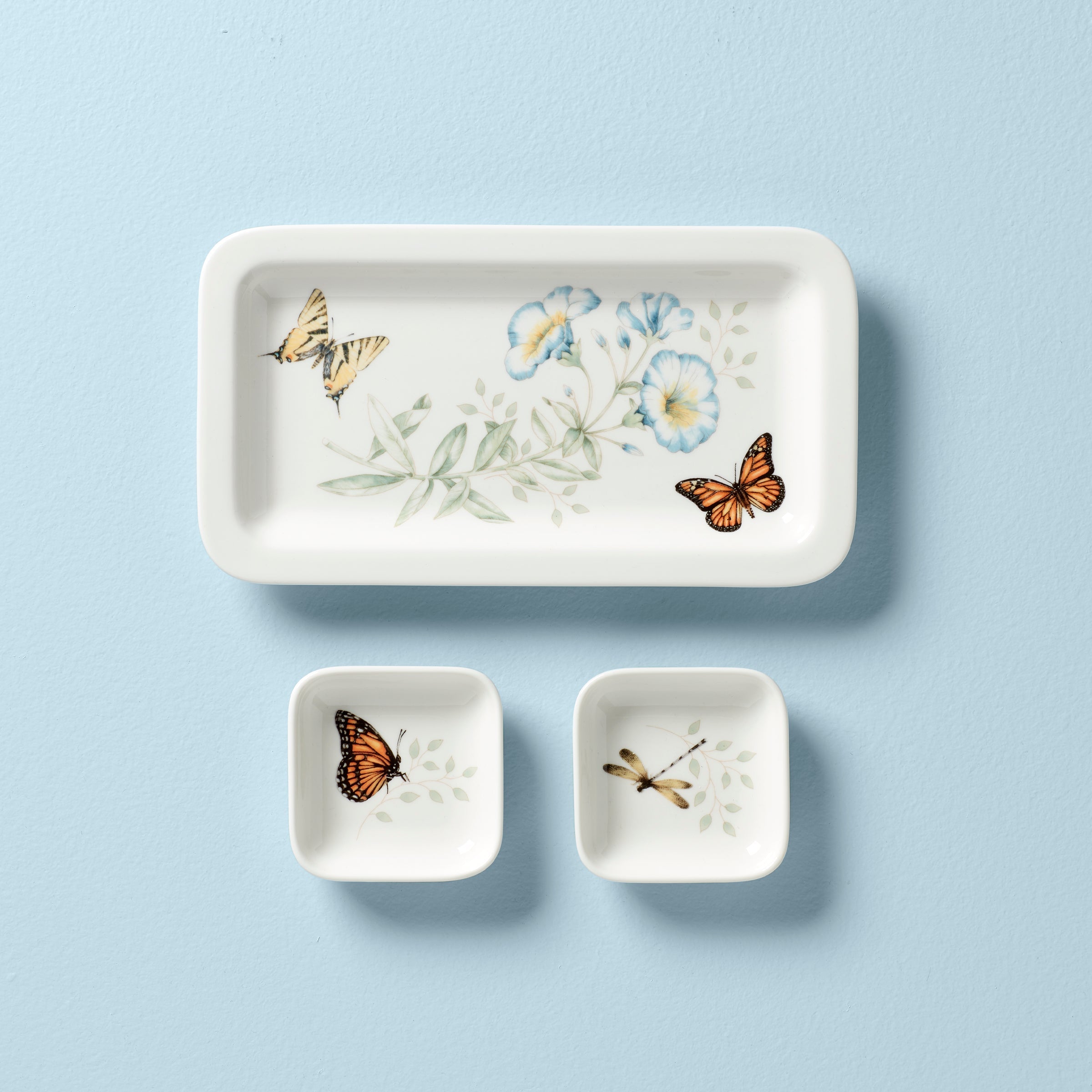 Butterfly Meadow Sushi Plate & Bowls – Lenox Corporation