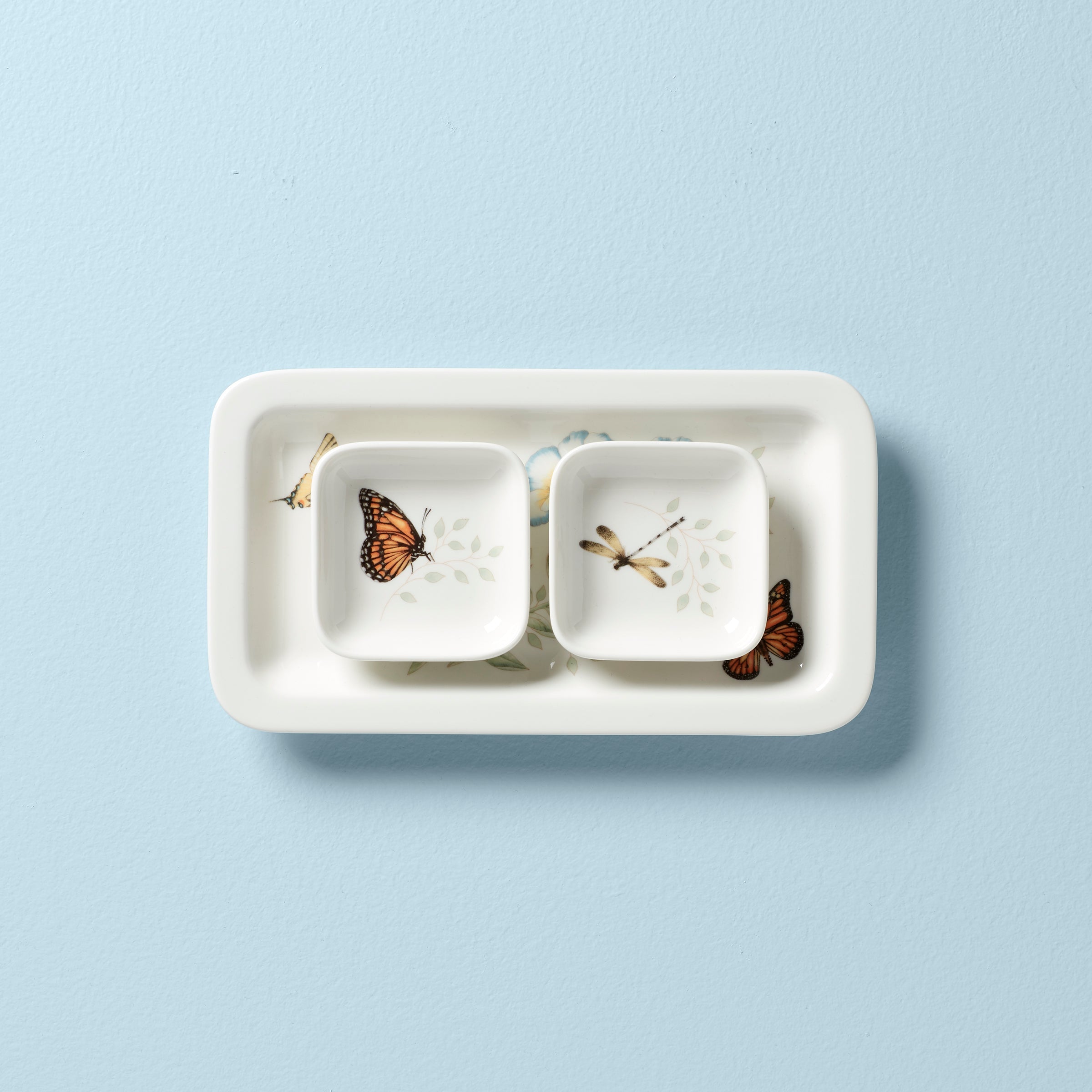 Butterfly Meadow Sushi Plate & Bowls – Lenox Corporation