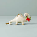 Personalized Dinosaur & Wreath Ornament