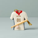 My Baseball Champ Jersey & Bat Ornament