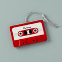 Personalized Retro Cassette Tape Ornament