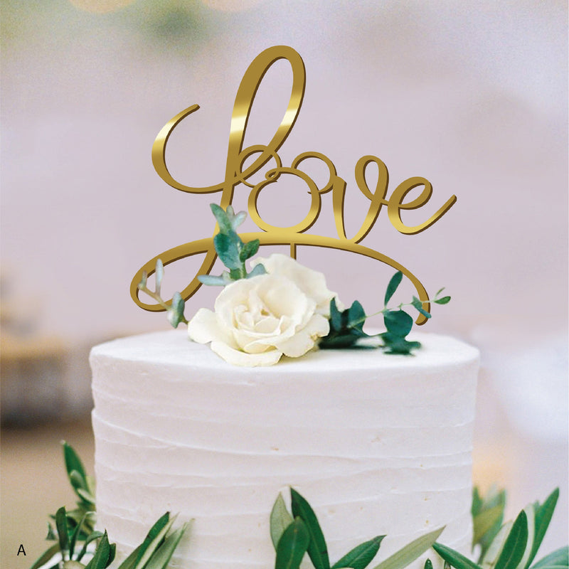 Disney Bridal Cake Topper
