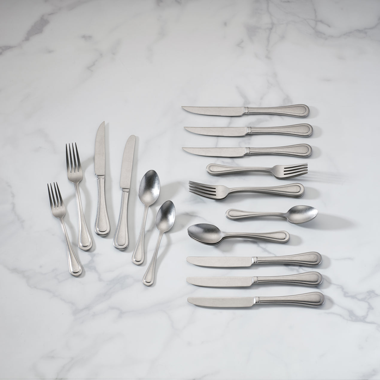  24 Pieces Stainless Steel Cutlery Silverware Set