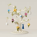 Floral Easter 10-Piece Ornament & Tree Set
