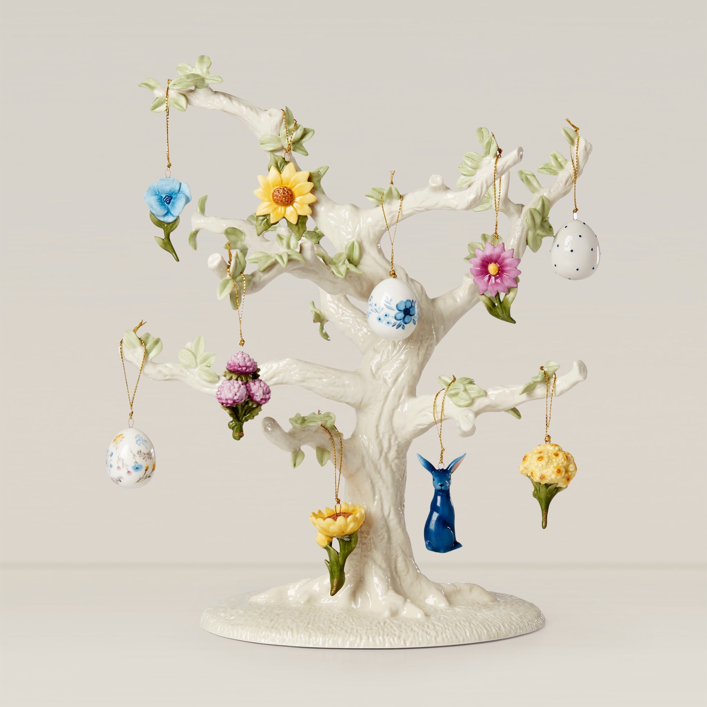 Floral Easter 10-Piece Ornament & Tree Set – Lenox Corporation