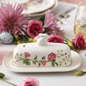 Butterfly Meadow Bunny Covered Butter Dish