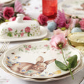 Butterfly Meadow Bunny 4-Piece Accent Plate Set