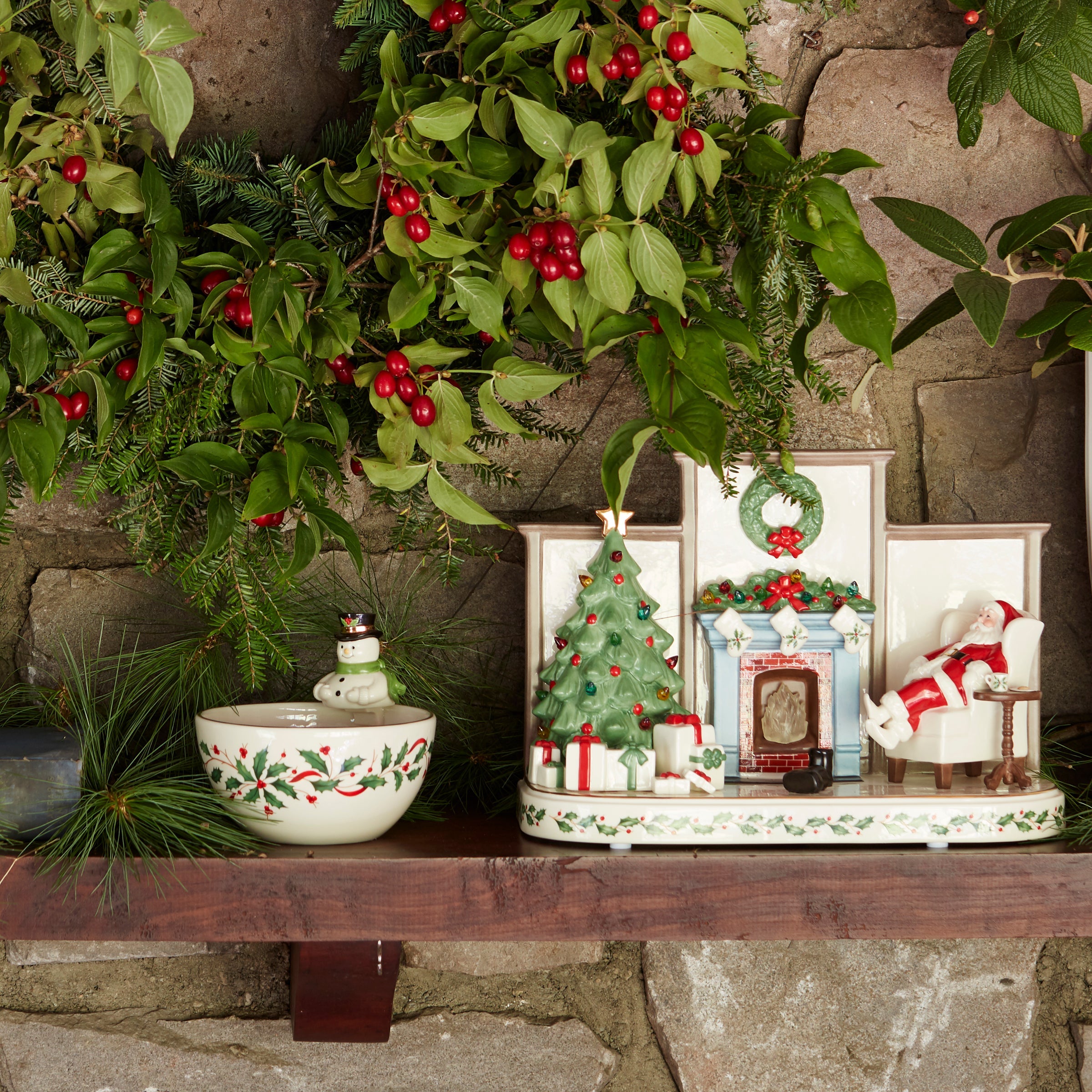 Holiday Snowman Bowl – Lenox Corporation