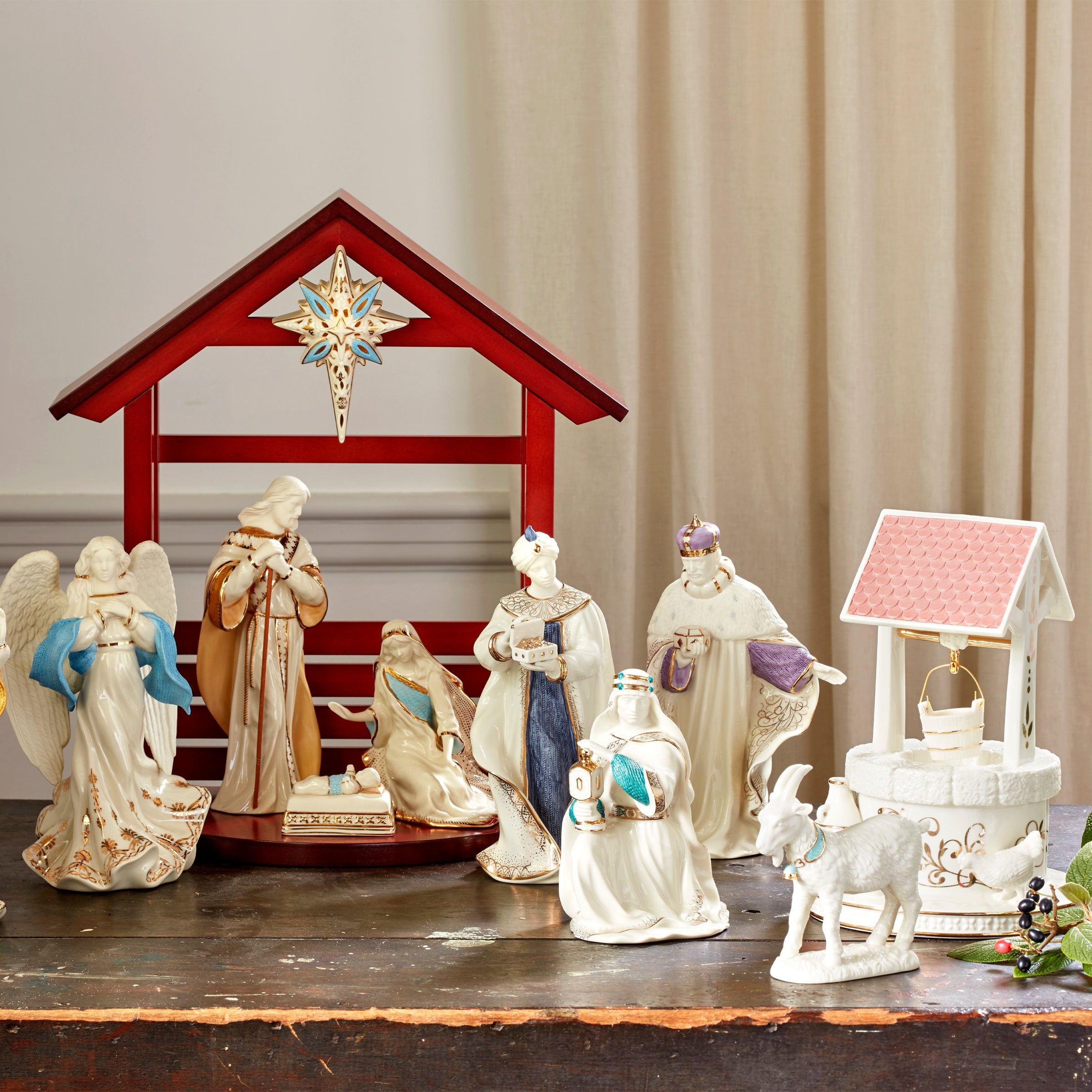First Blessing Nativity Town Water Well Figurine – Lenox Corporation