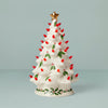 Treasured Traditions Red Bulbs Lit Tree