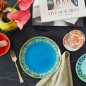 LX Remix Assorted 4-Piece Accent Plate Set