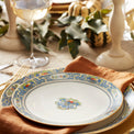 Autumn White 4-Piece Dinner Plate Set