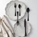 Portola Black Mirror 20-Piece Flatware Set